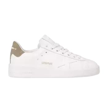 Кроссовки Golden Goose Wmns Purestar White Taupe, белый