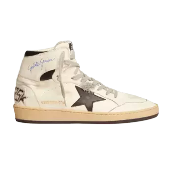 Кроссовки Golden Goose Wmns Sky Star High White Black, белый