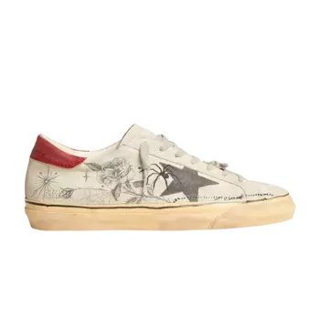 Кроссовки Golden Goose Wmns Superstar 3D EmbroideredHAUS of Dreamers Exclusive, белый