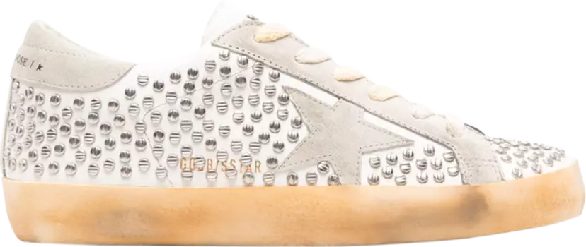 Кроссовки Golden Goose Wmns Superstar 'All-Over Studs', белый