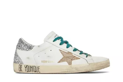 Кроссовки Golden Goose Wmns Superstar Dont Be Perfect, Be Younique, белый
