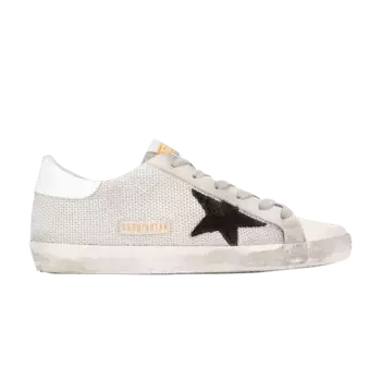 Кроссовки Golden Goose Wmns Superstar Light Silver Black, кремовый