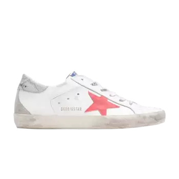 Кроссовки Golden Goose Wmns Superstar White Lobster Silver, белый