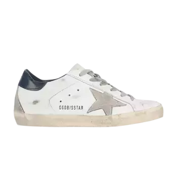 Кроссовки Golden Goose Wmns Superstar White Night Blue, белый