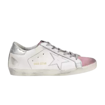 Кроссовки Golden Goose Wmns Superstar White Pink, белый