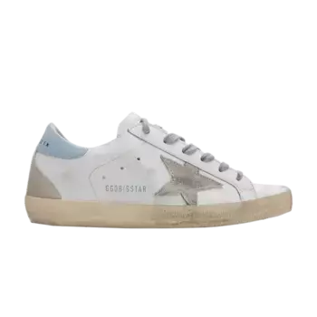 Кроссовки Golden Goose Wmns Superstar White Powder Blue, белый