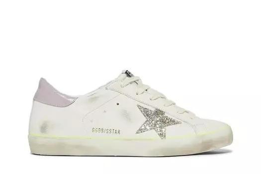 Кроссовки Golden Goose Wmns Superstar White Purple, белый