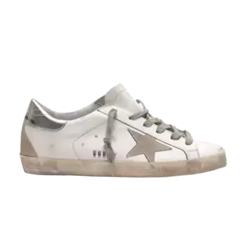 Кроссовки Golden Goose Wmns Superstar White Silver, белый
