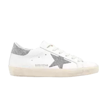 Кроссовки Golden Goose Wmns Superstar White Silver, белый