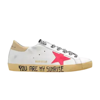 Кроссовки Golden Goose Wmns Superstar You Are My Sunrise, белый