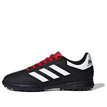 Кроссовки goletto 6 'black white red' Adidas, черный