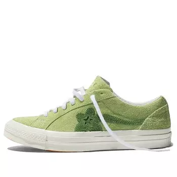 Кроссовки golf le fleur x one star ox 'jade lime' Converse, зеленый