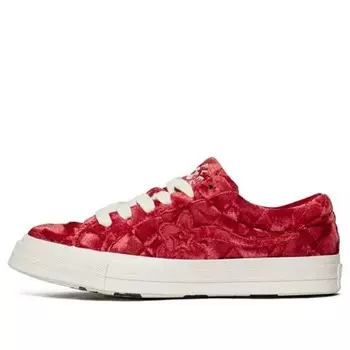 Кроссовки golf le fleur x one star 'quilted velvet cherry' Converse, красный