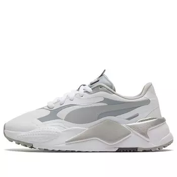 Кроссовки golf shoes 'white grey' Puma, белый
