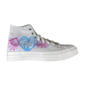 Кроссовки Golf Wang x Chuck 70 High 'Airbrush Graffiti', кремовый