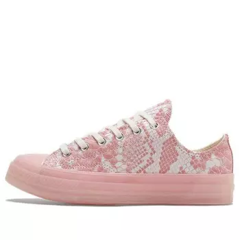 Кроссовки golf wang x chuck 70 low 'pink python' Converse, розовый