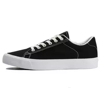 Кроссовки GOLUCK Skateboarding Shoes Unisex Low-top Black/White, черный/белый
