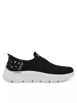 Кроссовки GOwalk Flex - Sunset Rose 124822/BKPK Skechers, черный