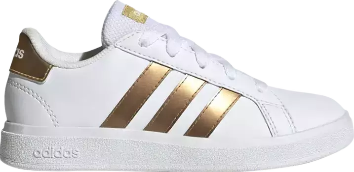 Кроссовки Grand Court J 'White Matte Gold', белый