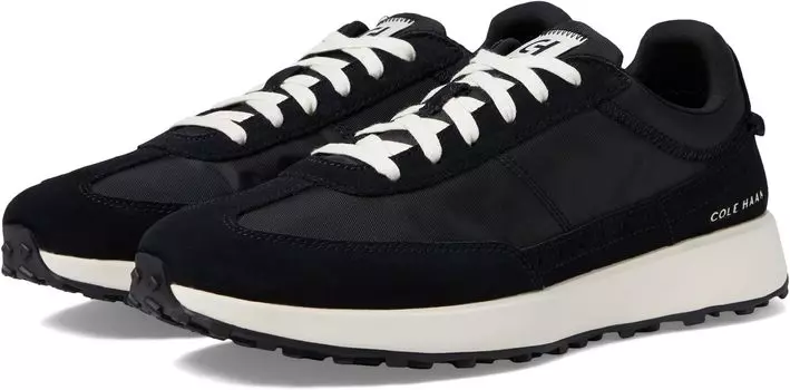 Кроссовки Grand Crosscourt Midtown Runner Cole Haan, цвет Black/Ivory/Gold Metallic