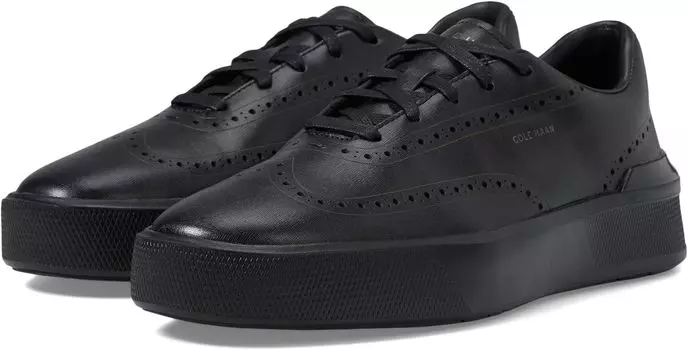 Кроссовки Grandpro Crew Wing Tip Cole Haan, цвет Black/Black