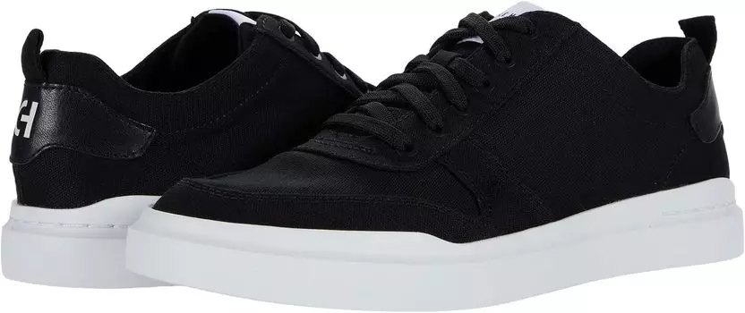 Кроссовки GrandPro Rally Canvas Court Sneaker Cole Haan, цвет Black Canvas/Optic White