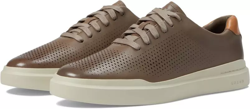 Кроссовки Grandpro Rally Laser Cut Sneaker Cole Haan, цвет Irish Coffee/Natural Tan/Birch