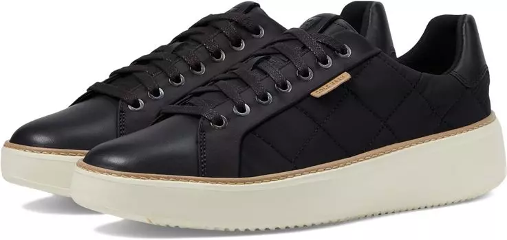 Кроссовки Grandpro Topspin Puffer Sneaker Cole Haan, цвет Black/Latte/Ivory