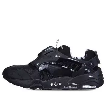Кроссовки graphers rock x disc blaze 'black' Puma, черный