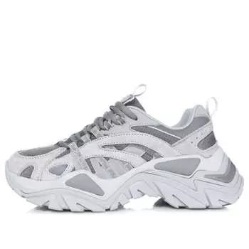 Кроссовки gray white korean version unisex Fila, серый