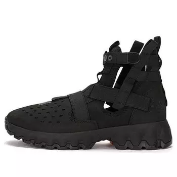Кроссовки greenstride edge lace up boot sandals 'black' Timberland, черный