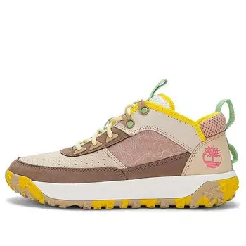 Кроссовки greenstride motion 6 leather and fabric low hiker 'medium beige nubuck' Timberland, бежевый