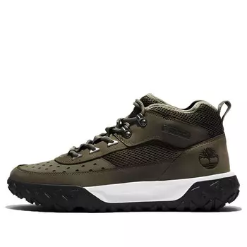 Кроссовки greenstride motion 6 leather hiking boot 'dark green' Timberland, зеленый