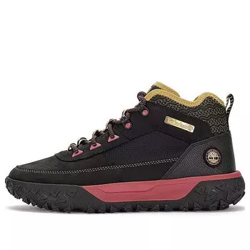 Кроссовки greenstride motion 6 low lace hiking sneakers 'black' Timberland, черный
