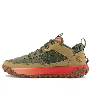 Кроссовки greenstride motion 6 low waterproof hiking boots 'beige nubuck' Timberland, зеленый