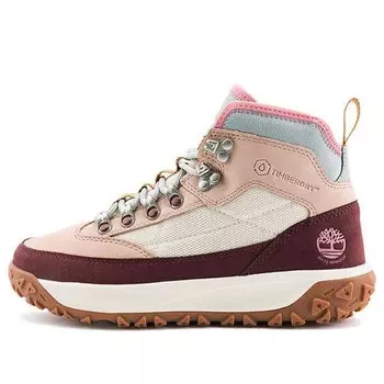 Кроссовки greenstride motion 6 waterproof mid boots 'pink' Timberland, розовый