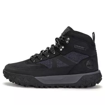Кроссовки greenstride motion 6 waterproof mid hikers 'black grey' Timberland, черный