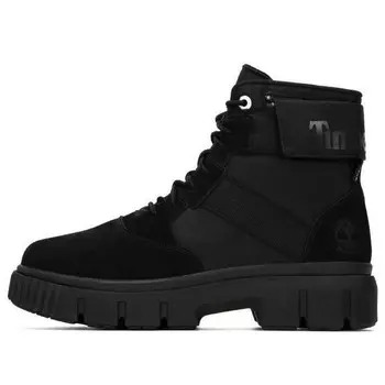 Кроссовки greyfield 6 inch waterproof boots 'black suede' Timberland, черный