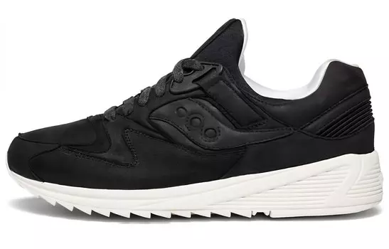 Кроссовки Grid 8500 унисекс с низким верхом, черные/белые Saucony