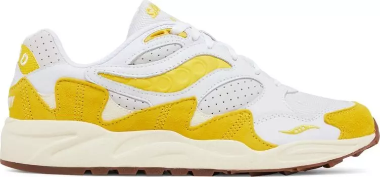 Кроссовки Grid Shadow 2 'Ivy Prep - White Yellow', желтый