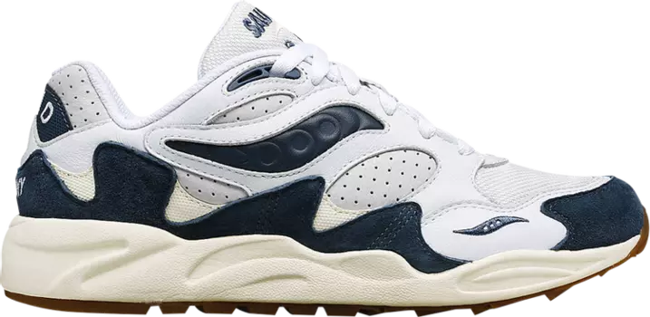 Кроссовки Grid Shadow 2 'Ivy Prep - White Navy', синий