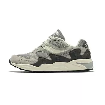 Кроссовки Grid Shadow 2 унисекс с низким верхом светло-серые/темно-серые Saucony