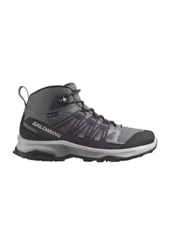 Кроссовки Grivola Mid GTX, водонепроницаемые, дышащие, женские salomon, цвет Quiet Shade Nigh
