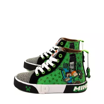 Кроссовки Ground Up Minecraft Creeper Hi Sneaker, зеленый