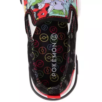 Кроссовки Ground Up Pokmon Slip-On Sneaker, цвет Black/Multicolor
