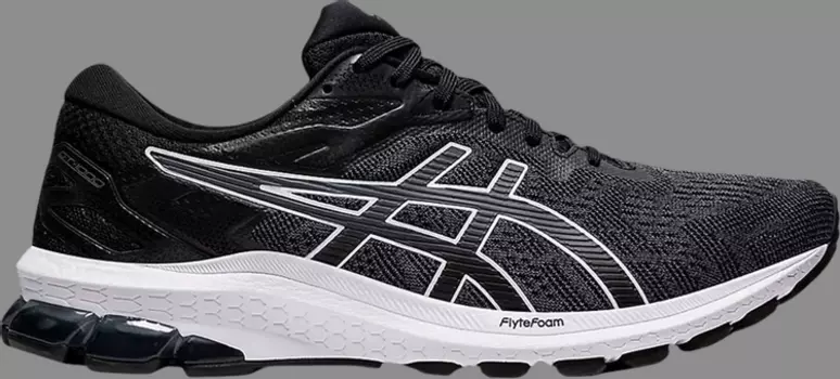Кроссовки gt 1000 10 'black white' Asics, черный
