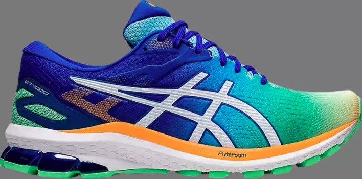 Кроссовки gt 1000 10 'tourmaline' Asics, синий