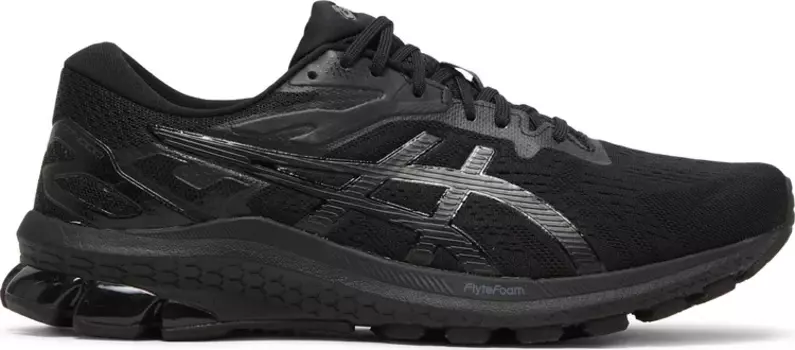 Кроссовки gt 1000 10 'triple black' Asics, черный