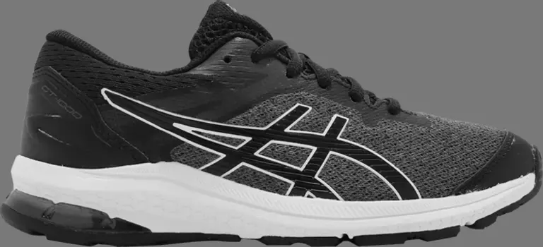Кроссовки gt 1000 10 gs 'black white' Asics, черный