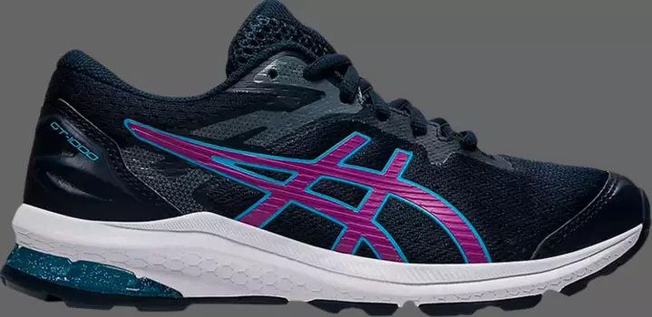 Кроссовки gt 1000 10 gs 'french blue digital grape' Asics, синий